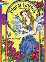Carte Floral Fairies Coloring Book Carol Craig