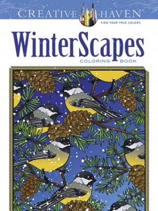 Kniha Creative Haven WinterScapes Coloring Book Jessica Mazurkiewicz