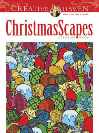 Kniha Creative Haven ChristmasScapes Coloring Book Jessica Mazurkiewicz