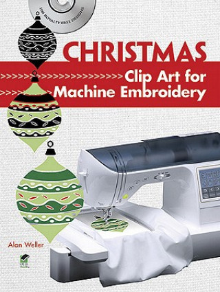 Könyv Christmas Clip Art for Machine Embroidery Alan Weller