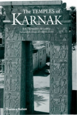 Carte Temples of Karnak R. A. Schwaller de Lubicz