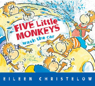 Книга Five Little Monkeys Wash the Car Eileen Christelow