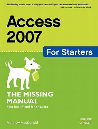 Kniha Access 2007 for Starters Matthew MacDonald
