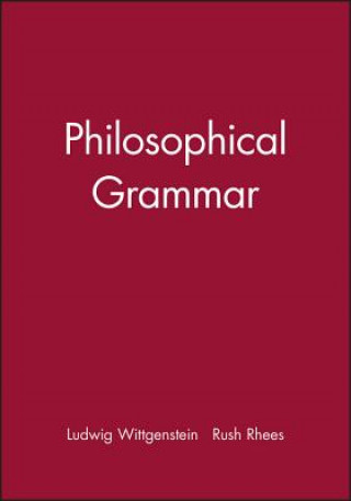 Kniha Philosophical Grammar Ludwig Wittgenstein