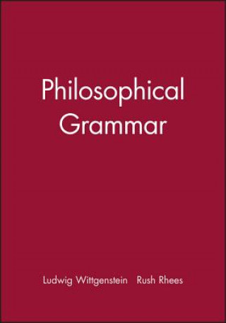 Livre Philosophical Grammar Ludwig Wittgenstein