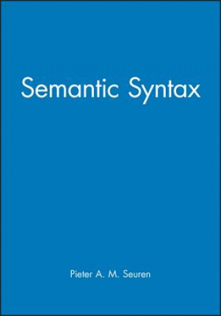 Carte Semantic Syntax Pieter A.M. Seuren