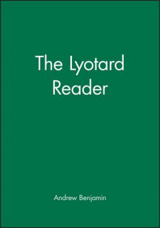 Knjiga Lyotard Reader Jean-Francois Lyotard