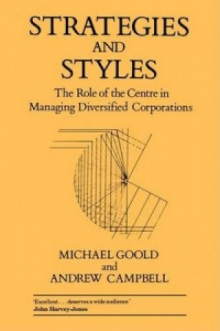 Kniha Strategies and Styles Michael Goold