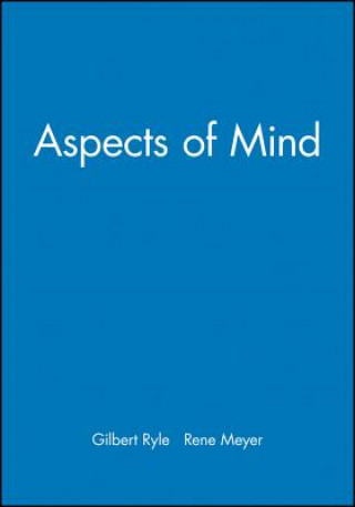 Könyv Aspects of Mind Gilbert Ryle