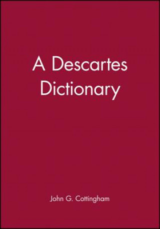 Knjiga Descartes Dictionary John Cottingham