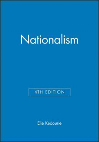 Libro Nationalism 4e Expanded Elie Kedourie