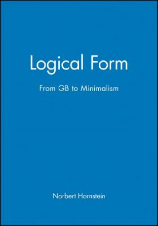 Βιβλίο Logical Form: From GB to Minimalism Norbert Hornstein