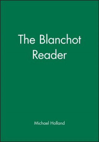 Livre Blanchot Reader Maurice Blanchot