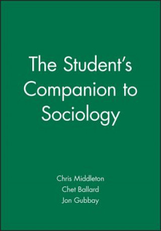 Carte Student's Companion to Sociology Middleton