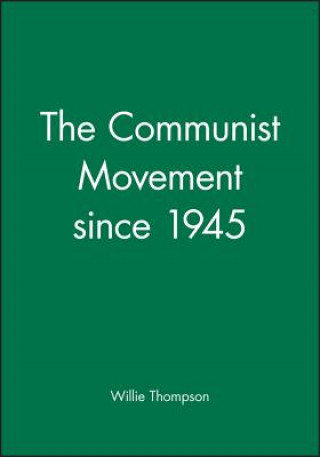 Książka Communist Movement since 1945 Willie Thompson