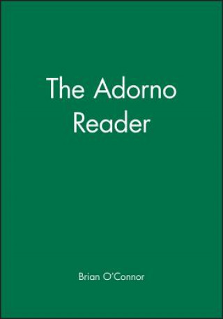 Könyv Adorno Reader O Connor