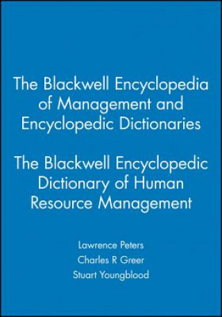 Carte Blackwell Encyclopedic Dictionary of Human Resource Management Charles R. Greer