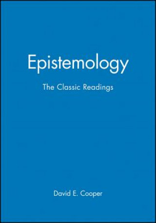 Książka Epistemology - The Classic Readings Cooper