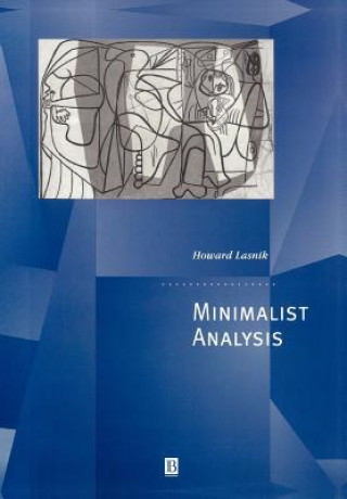 Kniha Minimalist Analysis Howard Lasnik