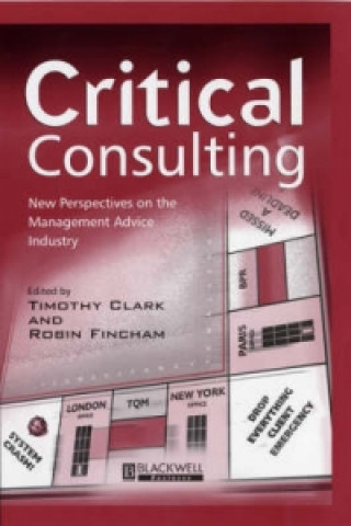 Kniha Critical Consulting - New Perspectives On The Management Advice Industry Timothy Clark