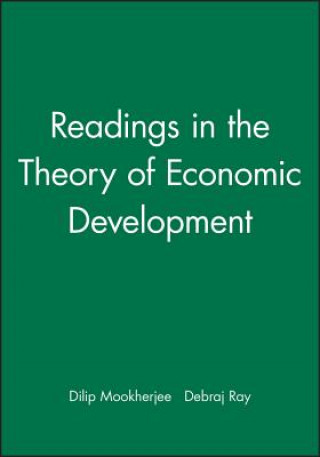 Livre Readings in the Theory of Economic Development Mookherjee