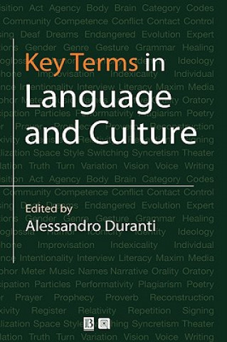 Book Key Terms in Language & Culture Alessandro Duranti