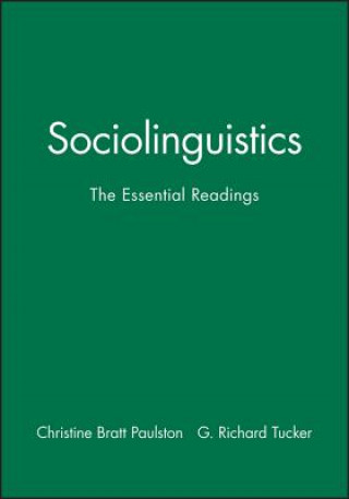 Kniha Sociolinguistics - The Essential Readings Paulston