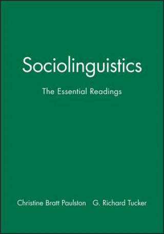 Buch Sociolinguistics - The Essential Readings Paulston