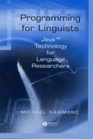 Kniha Programming for Linguists Michael Hammond