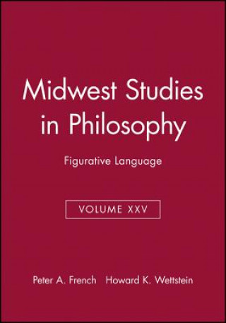 Carte Midwest Studies in Philosophy V25 - Figurative Language French