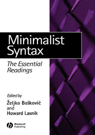 Książka Minimalist Syntax - The Essential Radings Zeljko Boskovic