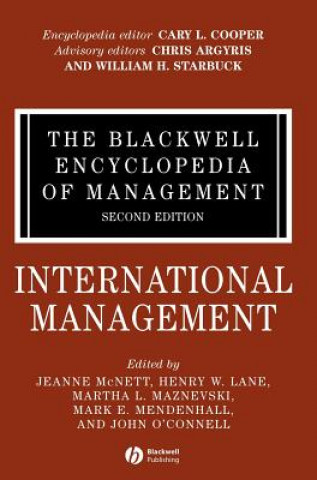 Książka Blackwell Encyclopedia of Management - International Management V 6 2e Henry W. Lane