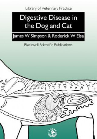Książka Digestive Disease in the Dog and Cat James W. Simpson
