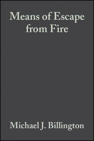 Knjiga Means of Escape from Fire M.J. Billington