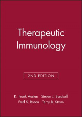 Könyv Therapeutic Immunology K. Frank Austen