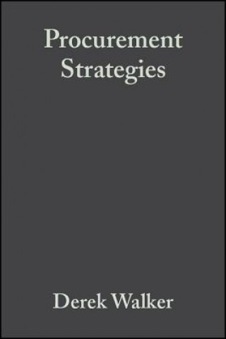 Książka Procurement Strategies: A Relationship-based Appro ach Walker