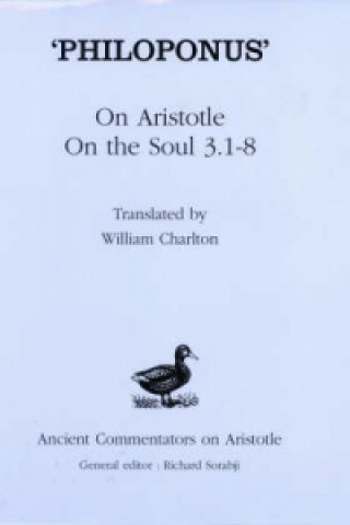 Könyv On Aristotle "On the Soul 3.1-8" John Philoponus