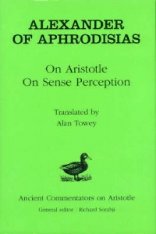 Könyv On Aristotle "On Sense Perception" of Aphrodisias Alexander