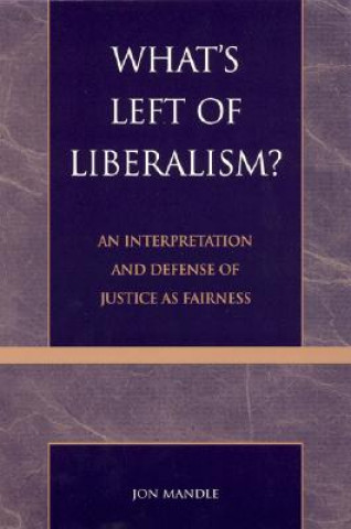 Livre What's Left of Liberalism? Jon Mandle