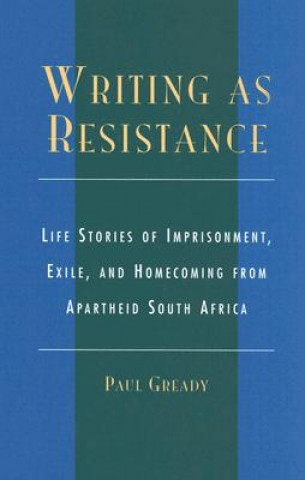 Carte Writing as Resistance Paul Gready