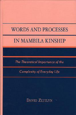 Könyv Words and Processes in Mambila Kinship David Zeitlyn
