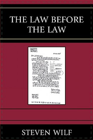 Libro Law Before the Law Steven Wilf