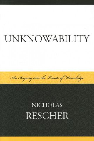 Książka Unknowability Nicholas Rescher