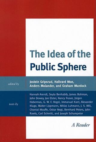 Kniha Idea of the Public Sphere Jostein Gripsrud