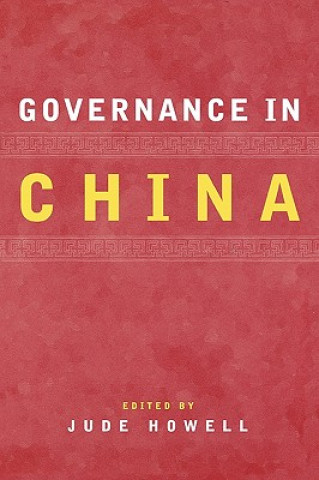 Книга Governance in China Jude Howell