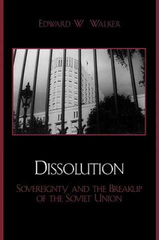 Kniha Dissolution Edward W. Walker