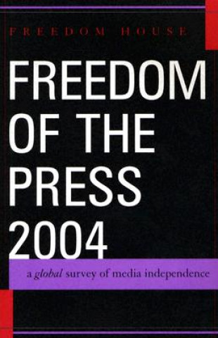 Carte Freedom of the Press 2004 Freedom House