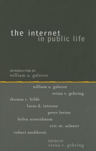 Książka Internet in Public Life Verna V. Gehring