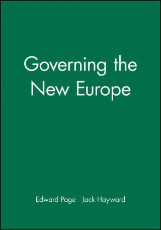 Livre Governing the New Europe Edward Page