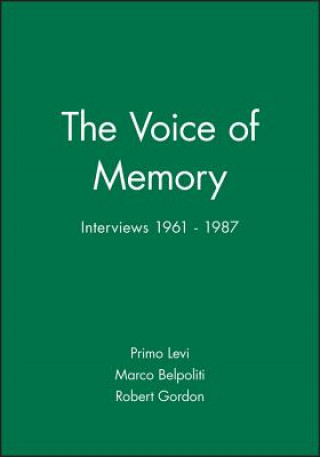 Kniha Voice of Memory - Interviews 1961-87 Primo Levi